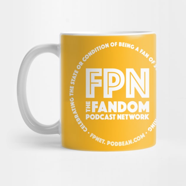 Fandom Podcast Network White Font by Fandom Podcast Network